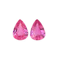 2.22 Ct.Tw.Total Carat Weight Sapphire Pair from Ceylon (Sri Lanka) Video