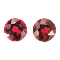 2.31 Ct.Tw.Total Carat Weight Ruby Pair from Mozambique Video
