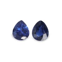 1.38 Ct.Tw.Total Carat Weight Sapphire Pair from Ceylon (Sri Lanka) Video