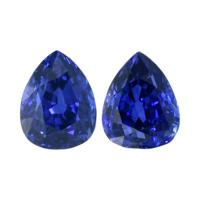 2.87&nbsp;Ct.Tw.Total Carat Weight Blue Sapphire Pair from Ceylon (Sri Lanka) Video