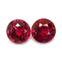 1.49&nbsp;Ct.Tw.Total Carat Weight Ruby Pair from Burma (Myanmar) Video