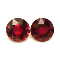 1.62&nbsp;Ct.Tw.Total Carat Weight Ruby Pair from Burma (Myanmar) Video