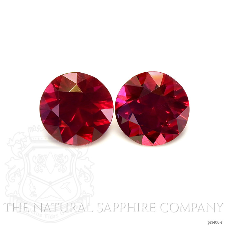 2.10 Ct.Tw. Ruby Pair from Mozambique