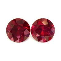 2.44 Ct.Tw.Total Carat Weight Ruby Pair from Mozambique Video