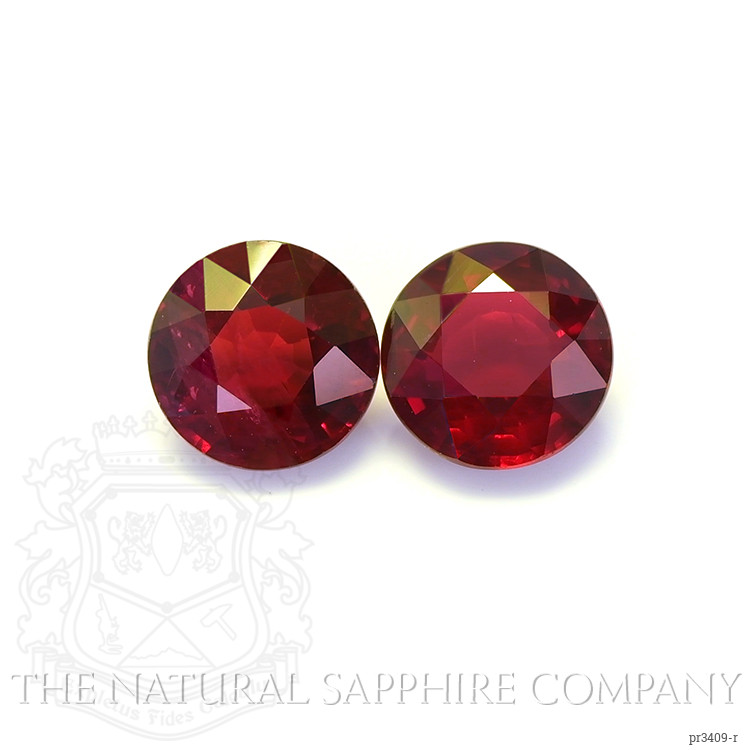 2.90 Ct.Tw. Ruby Pair from Mozambique