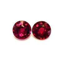 1.11&nbsp;Ct.Tw.Total Carat Weight Ruby Pair from Burma (Myanmar) Video