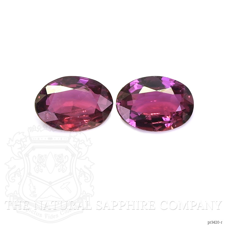 1.34 Ct.Tw. Ruby Pair from Thailand