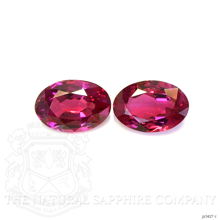 1.20 Ct.Tw. Ruby Pair from Burma (Myanmar)