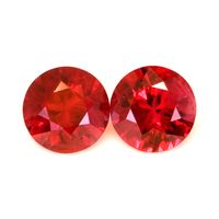 1.82 Ct.Tw.Total Carat Weight Ruby Pair from Mozambique Video