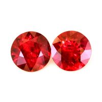 1.76 Ct.Tw.Total Carat Weight Ruby Pair from Mozambique Video