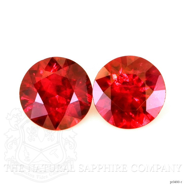 1.76 Ct.Tw. Ruby Pair from Mozambique