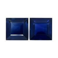 3.87&nbsp;Ct.Tw.Total Carat Weight Blue Sapphire Pair from Thailand Video