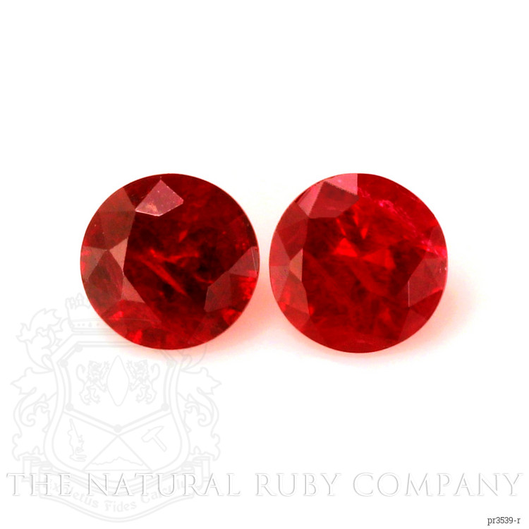 0.46 Ct.Tw. Ruby Pair from Mozambique