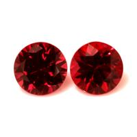 1.15 Ct.Tw.Total Carat Weight Ruby Pair from Mozambique Video