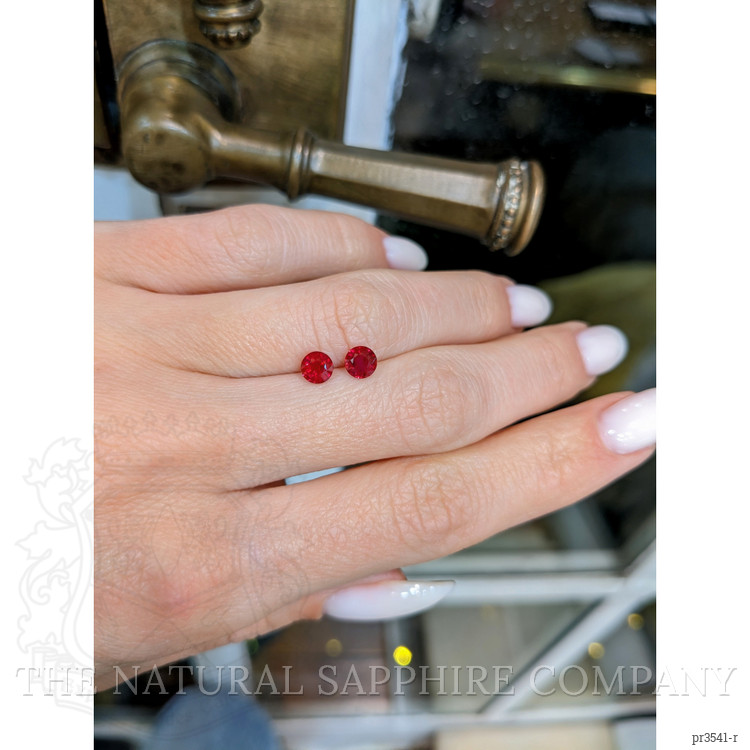 1.15 Ct.Tw. Ruby Pair from Mozambique