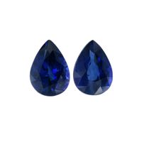 1.56 Ct.Tw.Total Carat Weight Sapphire Pair from Ceylon (Sri Lanka) Video