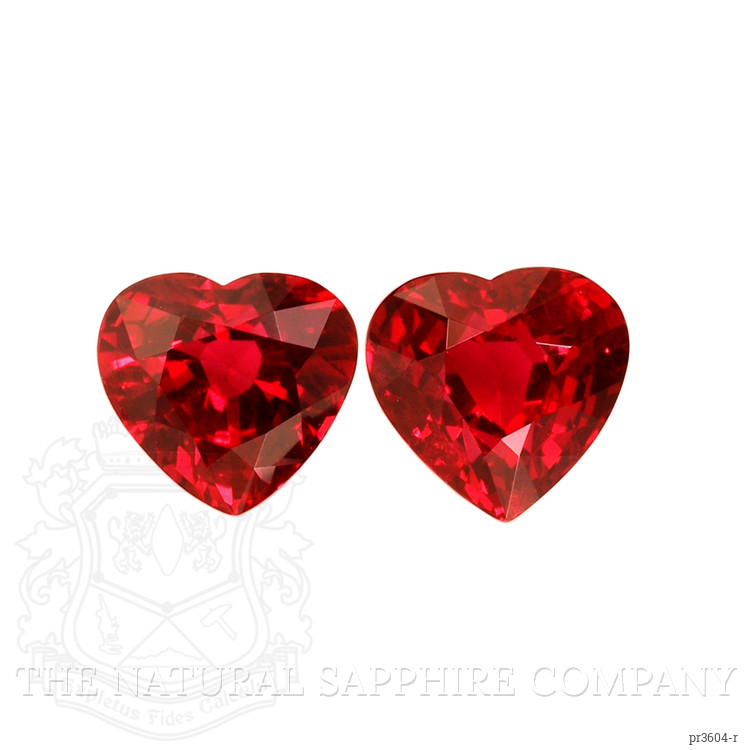 2.88 Ct.Tw. Ruby Pair from Mozambique