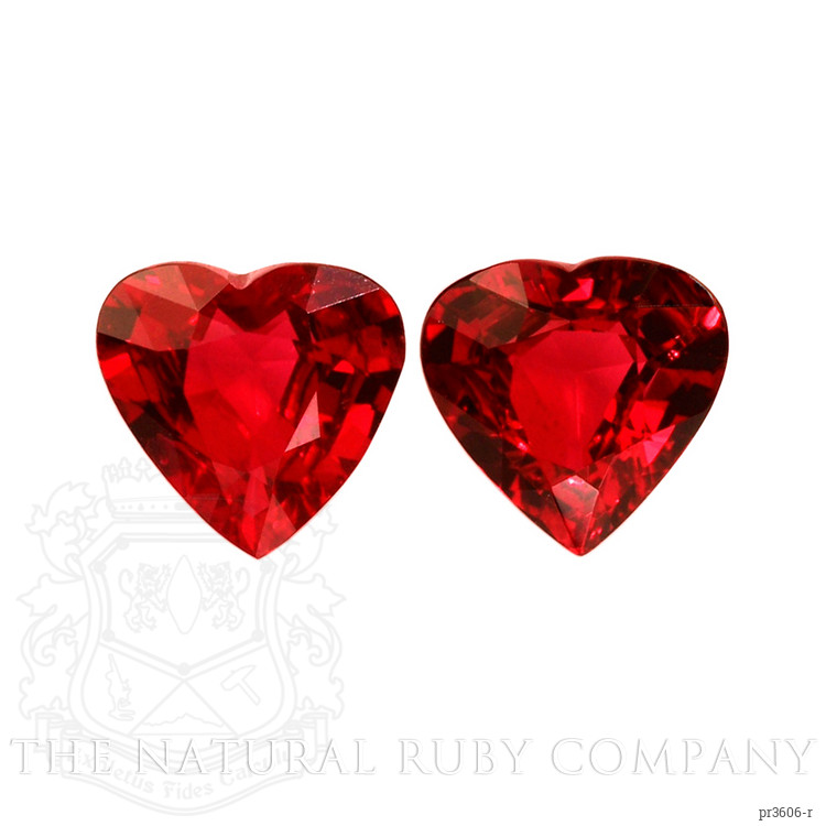 1.36 Ct.Tw. Ruby Pair from Mozambique