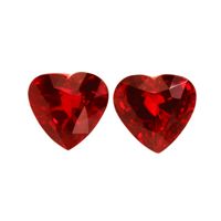 2.78 Ct.Tw.Total Carat Weight Ruby Pair from Mozambique Video