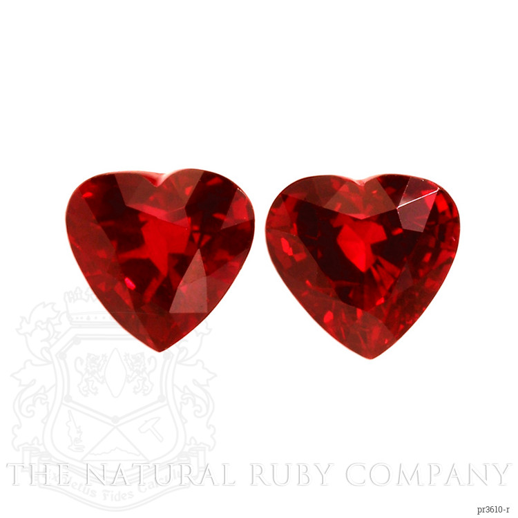 2.78 Ct.Tw. Ruby Pair from Mozambique