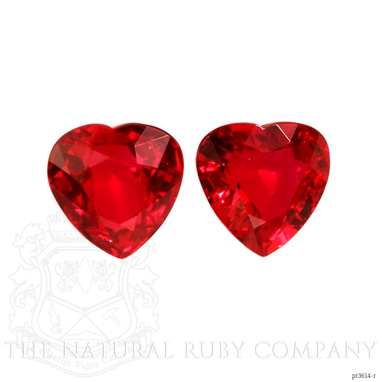 1.68 Ct.Tw. Ruby Pair from Mozambique