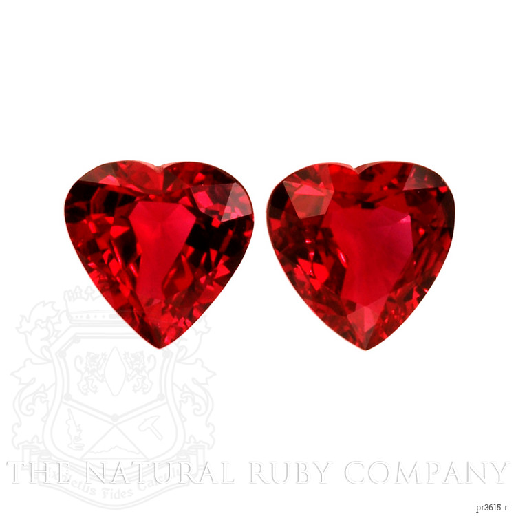1.50 Ct.Tw. Ruby Pair from Mozambique