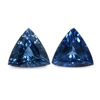 1.05 Ct.Tw.Total Carat Weight Sapphire Pair from Thailand Video