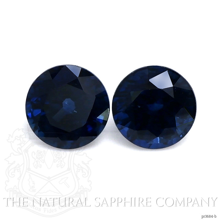 1.93 Ct.Tw. Blue Sapphire Pair from Thailand