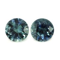 1.00 Ct.Tw.Total Carat Weight Sapphire Pair from Madagascar Video