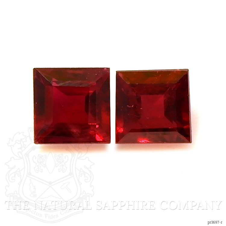 0.86 Ct.Tw. Ruby Pair from Mozambique