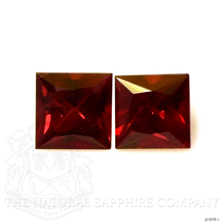 0.49 Ct.Tw. Ruby Pair from Mozambique