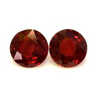 Pave Ruby Earring 1.07&nbsp;Ct.Tw.Total Carat Weight, Platinum 950 Combination Stone