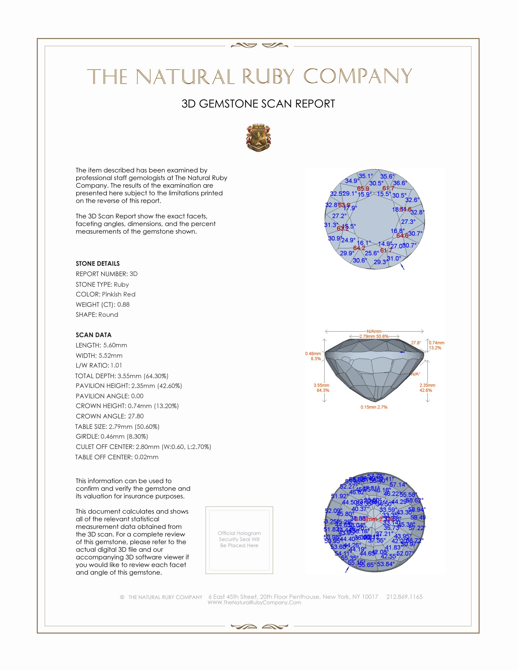 1.70 Ct.Tw. Ruby Pair from Burma (Myanmar)