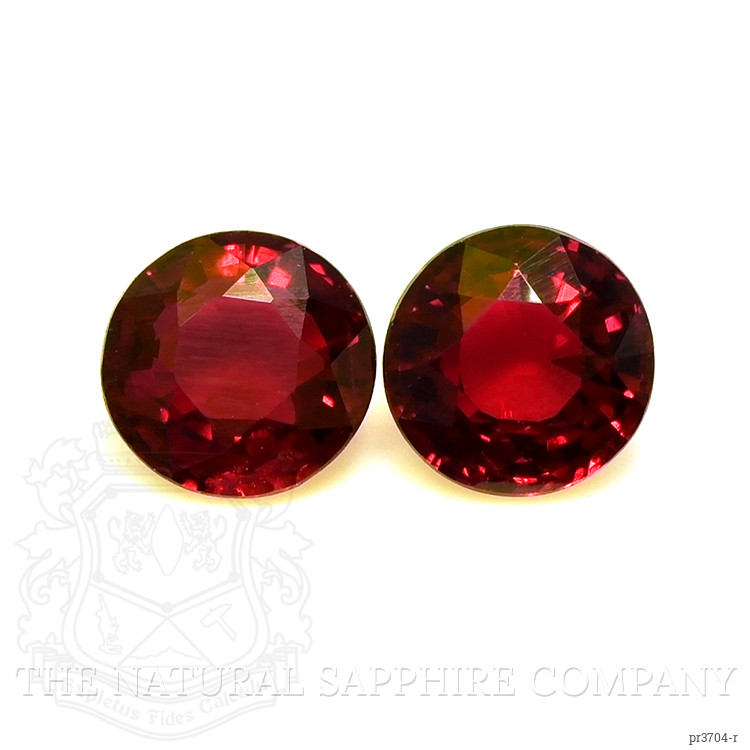 1.45 Ct.Tw. Ruby Pair from Thailand