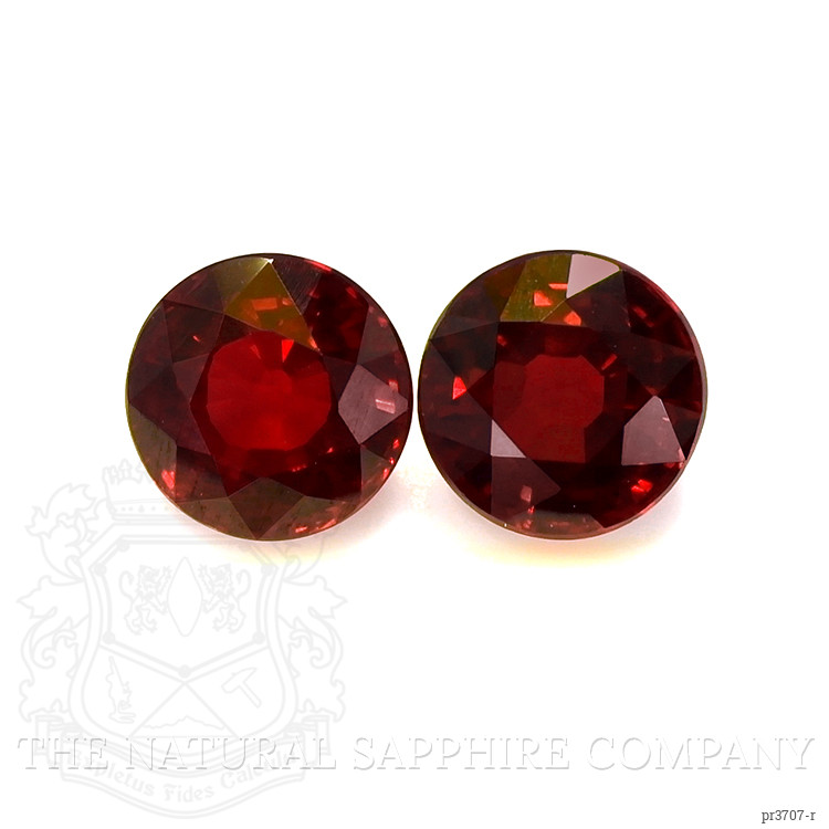 1.95 Ct.Tw. Ruby Pair from Thailand