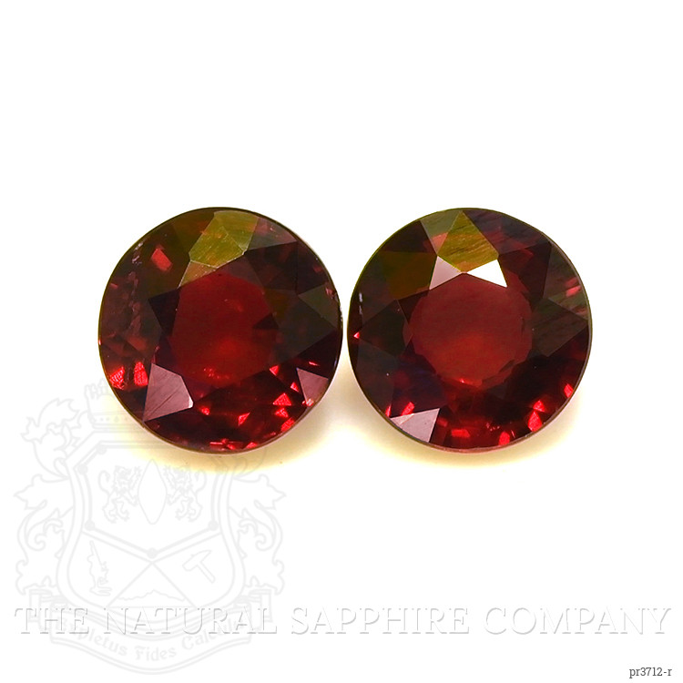 1.55 Ct.Tw. Ruby Pair from Thailand