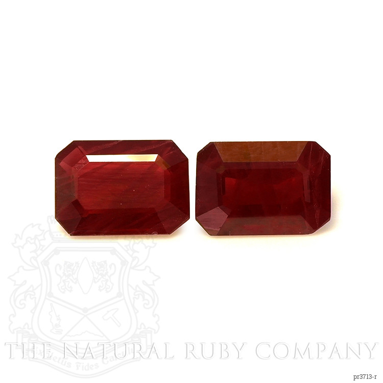 2.02 Ct.Tw. Ruby Pair from Mozambique