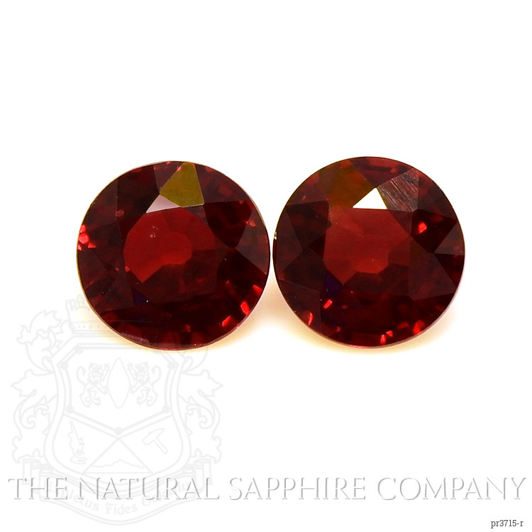 1.66 Ct.Tw. Ruby Pair from Thailand