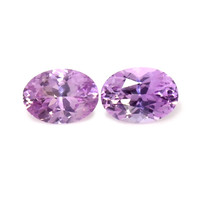 1.79 Ct.Tw.Total Carat Weight Sapphire Pair from Ceylon (Sri Lanka) Video