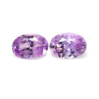 1.82 Ct.Tw.Total Carat Weight Sapphire Pair from Ceylon (Sri Lanka) Video