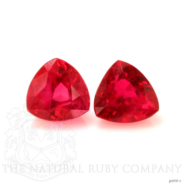 1.25 Ct.Tw. Ruby Pair from Mozambique