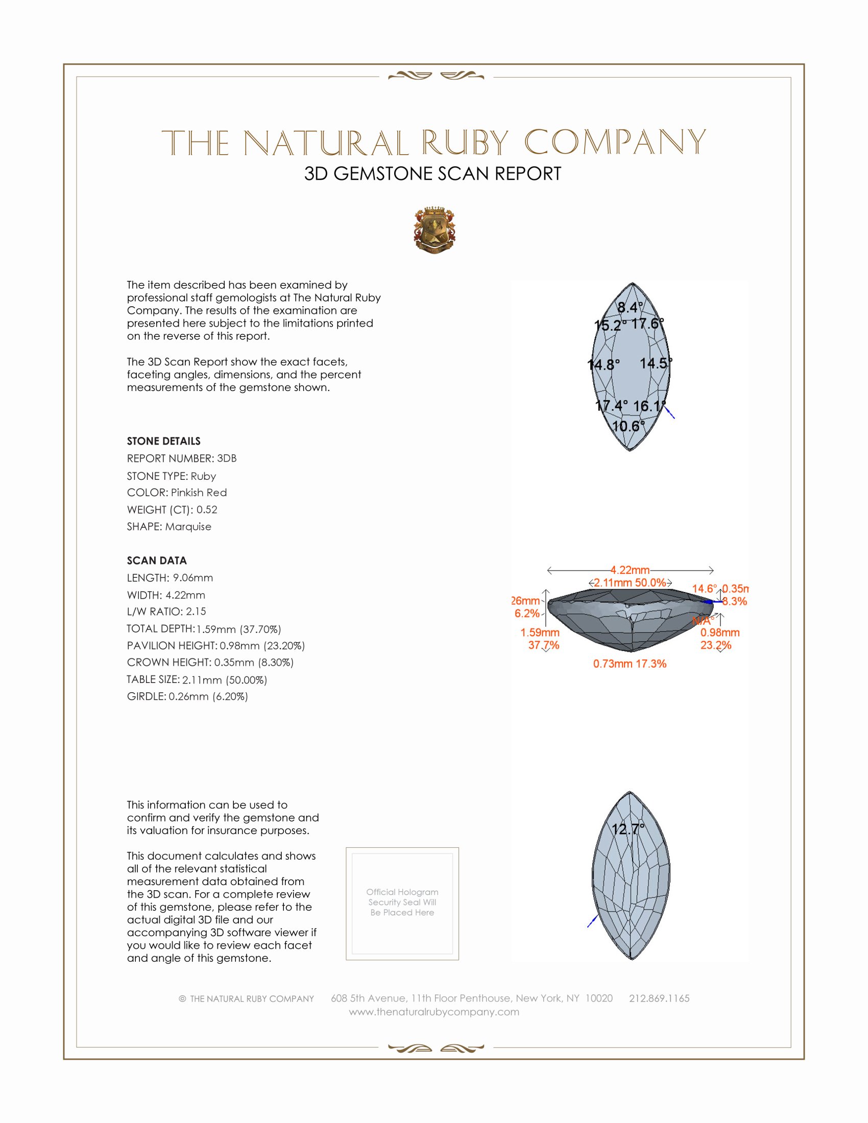1.45 Ct.Tw. Ruby Pair from Mozambique