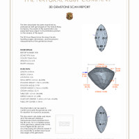1.45 Ct.Tw.Total Carat Weight Ruby Pair from Mozambique 3 D Scan Report