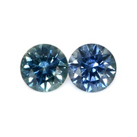 0.86 Ct.Tw.Total Carat Weight Sapphire Pair from Montana Video