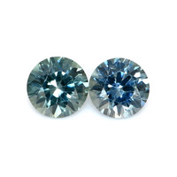 0.60 Ct.Tw.Total Carat Weight Sapphire Pair from Montana Video