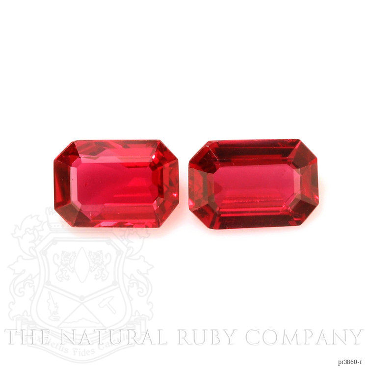 1.89 Ct.Tw. Ruby Pair from Mozambique
