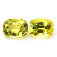 2.70 Ct.Tw.Total Carat Weight Sapphire Pair from Ceylon (Sri Lanka) Video
