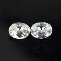 1.67 Ct.Tw.Total Carat Weight Sapphire Pair from Ceylon (Sri Lanka) Video