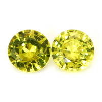 2.12 Ct.Tw.Total Carat Weight Sapphire Pair from Ceylon (Sri Lanka) Video