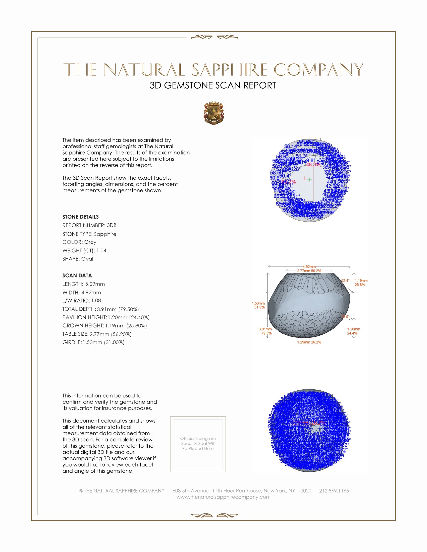 1.86 Ct.Tw. Grey Star Sapphire Pair from Ceylon (Sri Lanka)